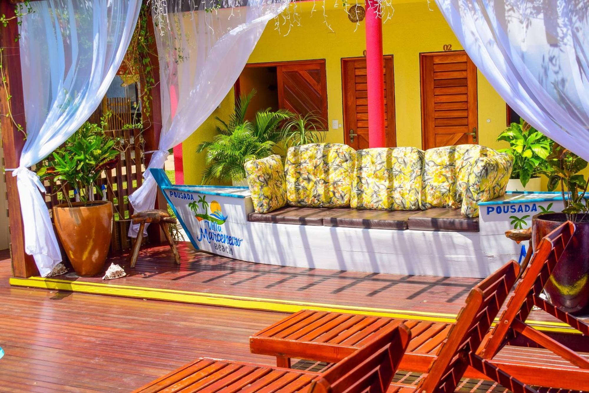 Pousada Villa Marceneiro Beach Passo de Camarajibe エクステリア 写真